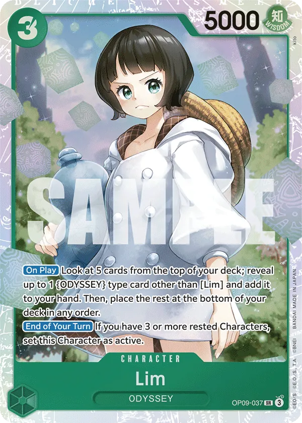 Lim - OP09-037 - Super Rare