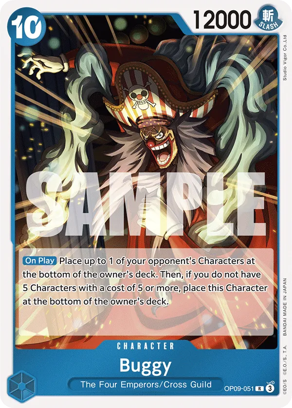 Buggy - OP09-051 - Rare