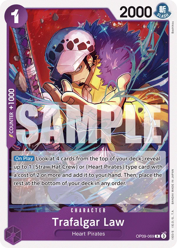 Trafalgar Law - OP09-069 - Rare