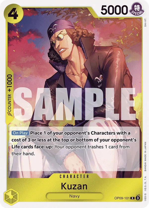 Kuzan - OP09-101 - Rare