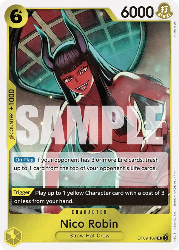 Nico Robin - OP09-107 - Rare