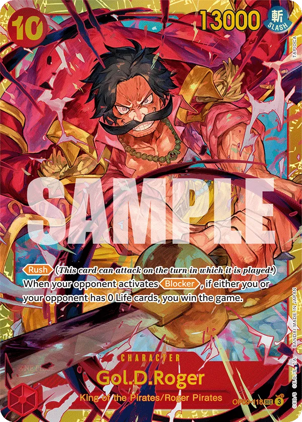 Gol.D.Roger - OP09-118 - Secret Rare