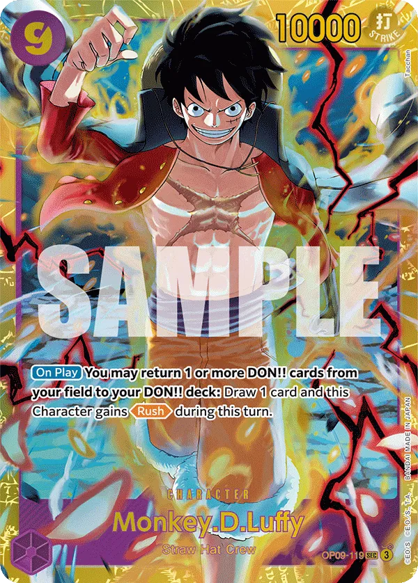 Monkey.D.Luffy - OP09-119 - Secret Rare