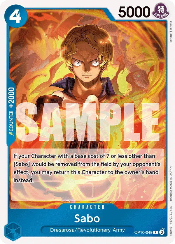Sabo - OP10-049 - Rare