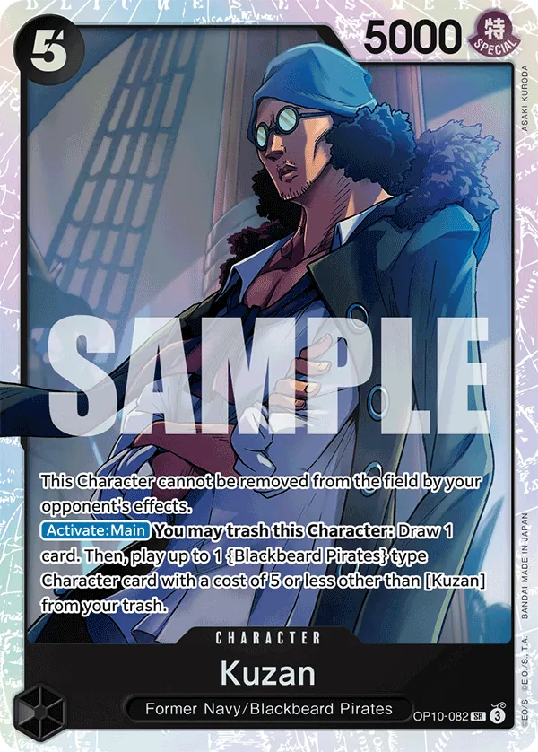 Kuzan - OP10-082 - Super Rare