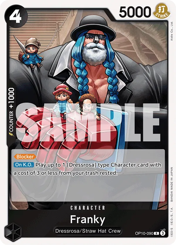 Franky - OP10-090 - Rare