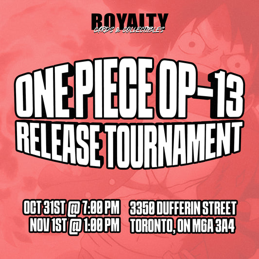 ONE PIECE OP-13 RELEASE EVENT TOURNAMENT