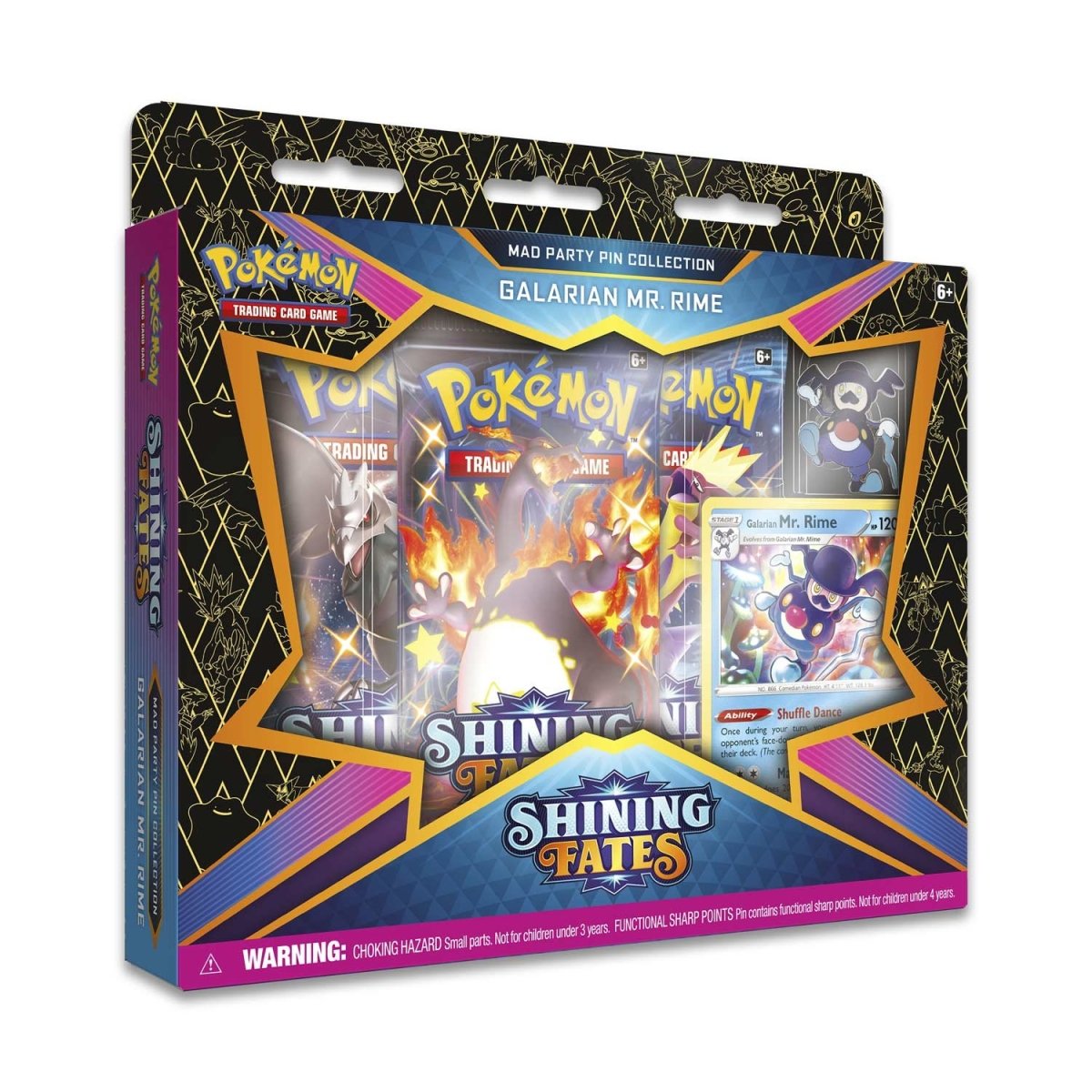 Shining Fates Mad Party Pin Collection