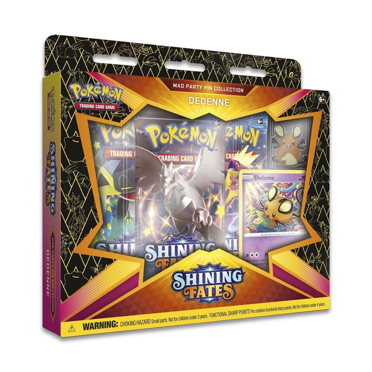 Shining Fates Mad Party Pin Collection