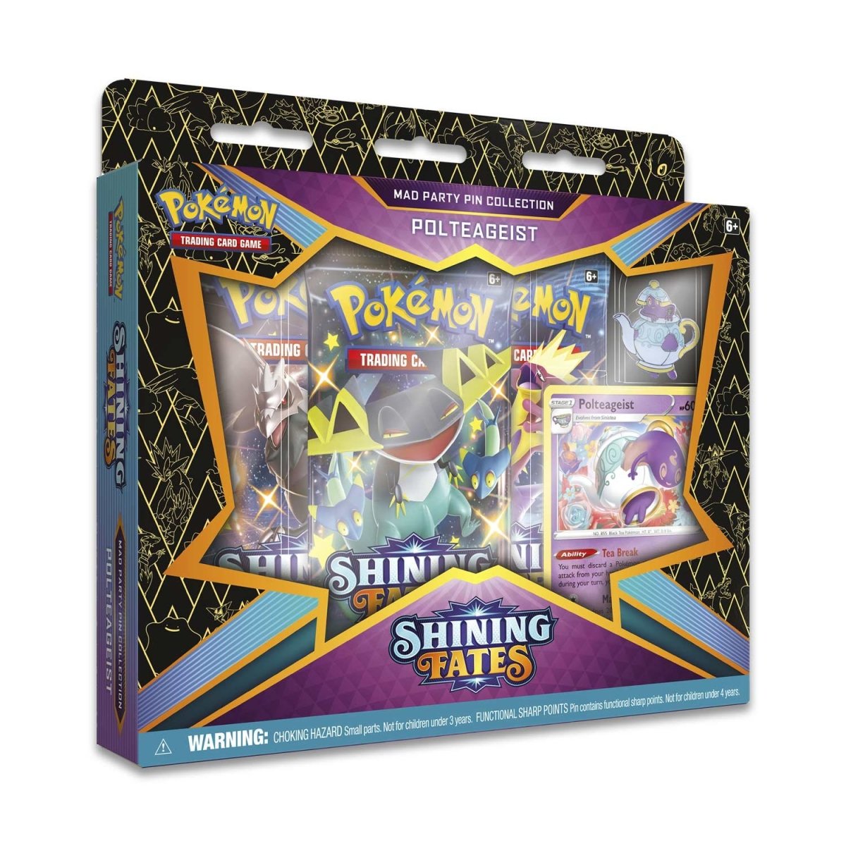 Shining Fates Mad Party Pin Collection