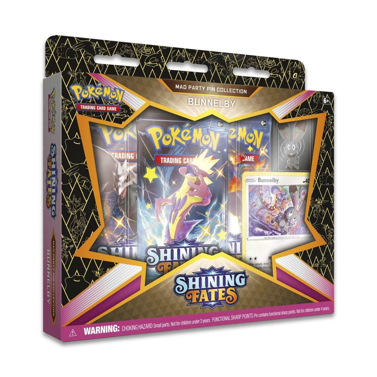 Shining Fates Mad Party Pin Collection