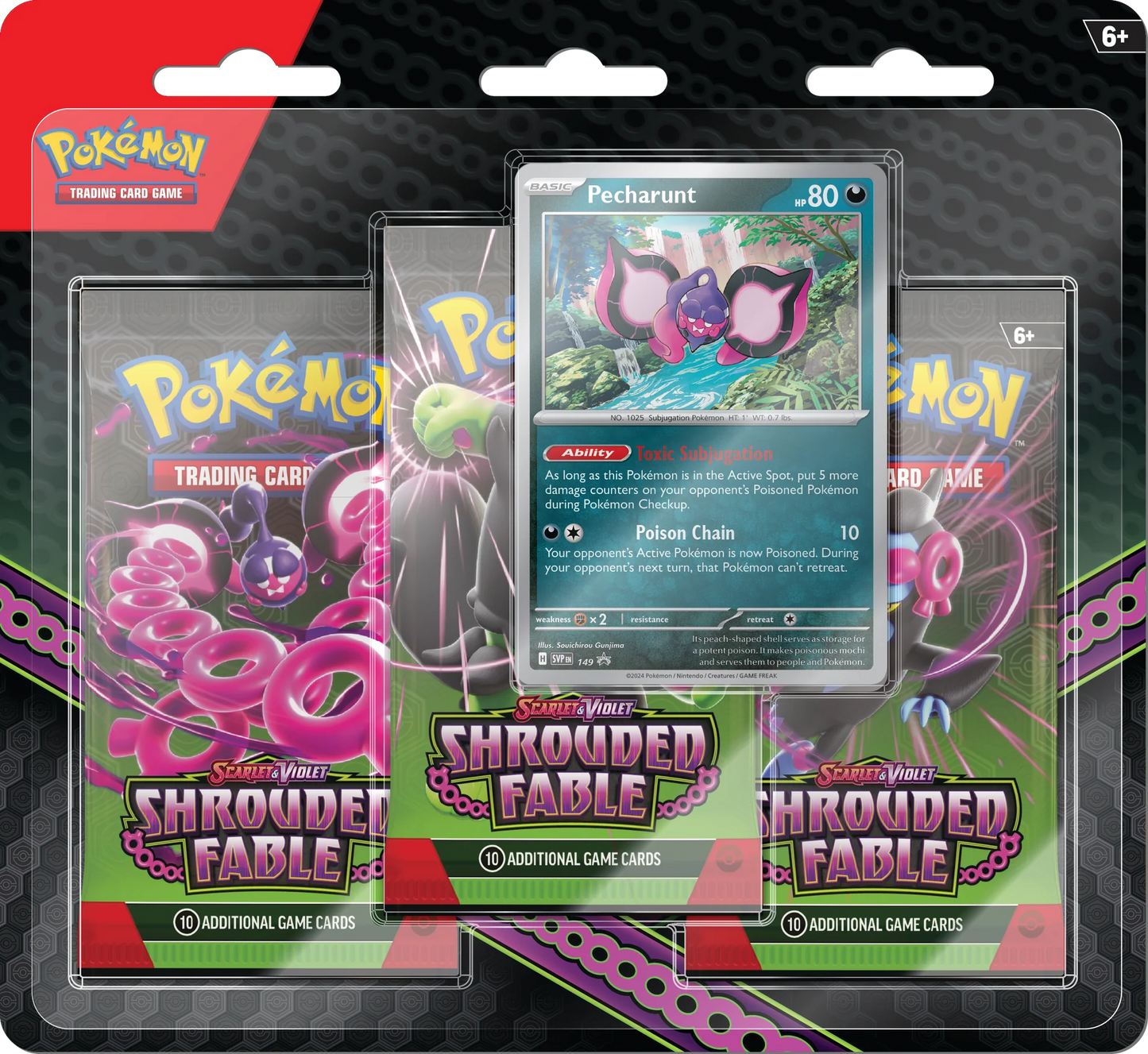 Pokemon - Shrouded Fable - 3 Pack Blister