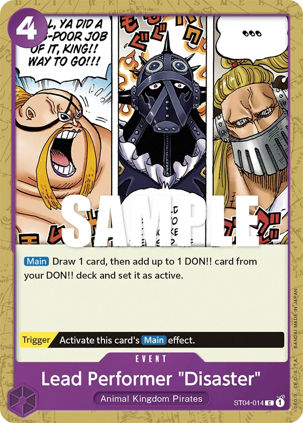 Lead Performer "Disaster" (ST04-014) (ST-04)
