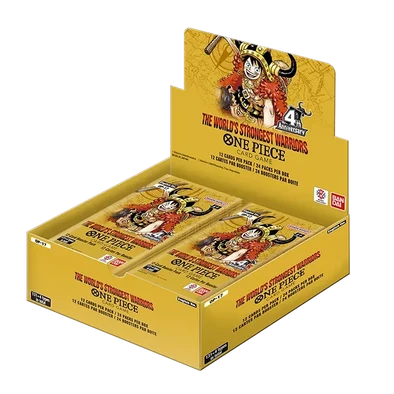 The World's Strongest Warriors Booster Box