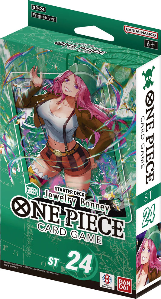 One Piece Starter Deck - ST-24 Green Jewelry Bonney