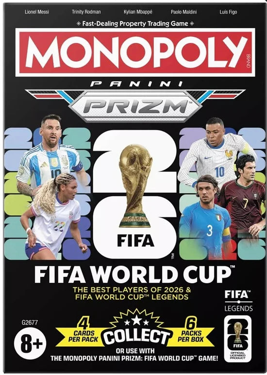 2026 Panini Prizm Monopoly FIFA World Cup Blaster