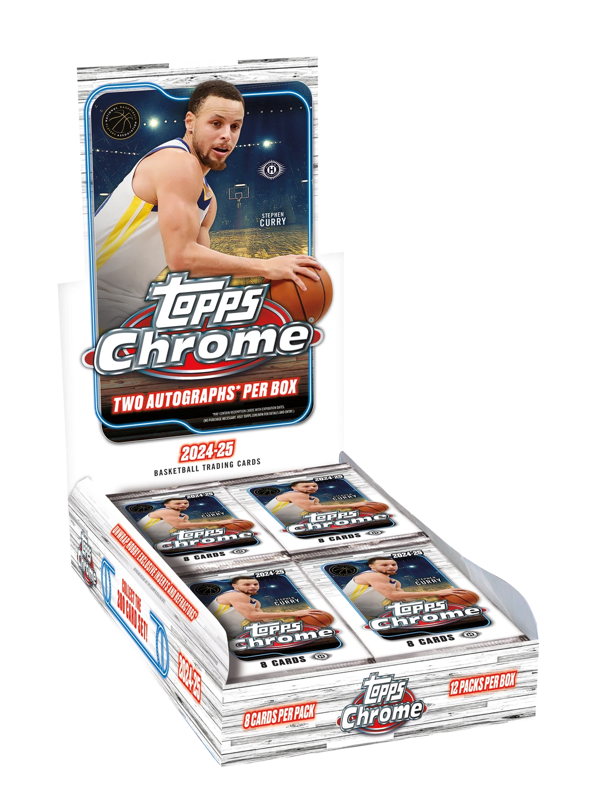 2024-25 Topps Chrome Basketball Hobby Box