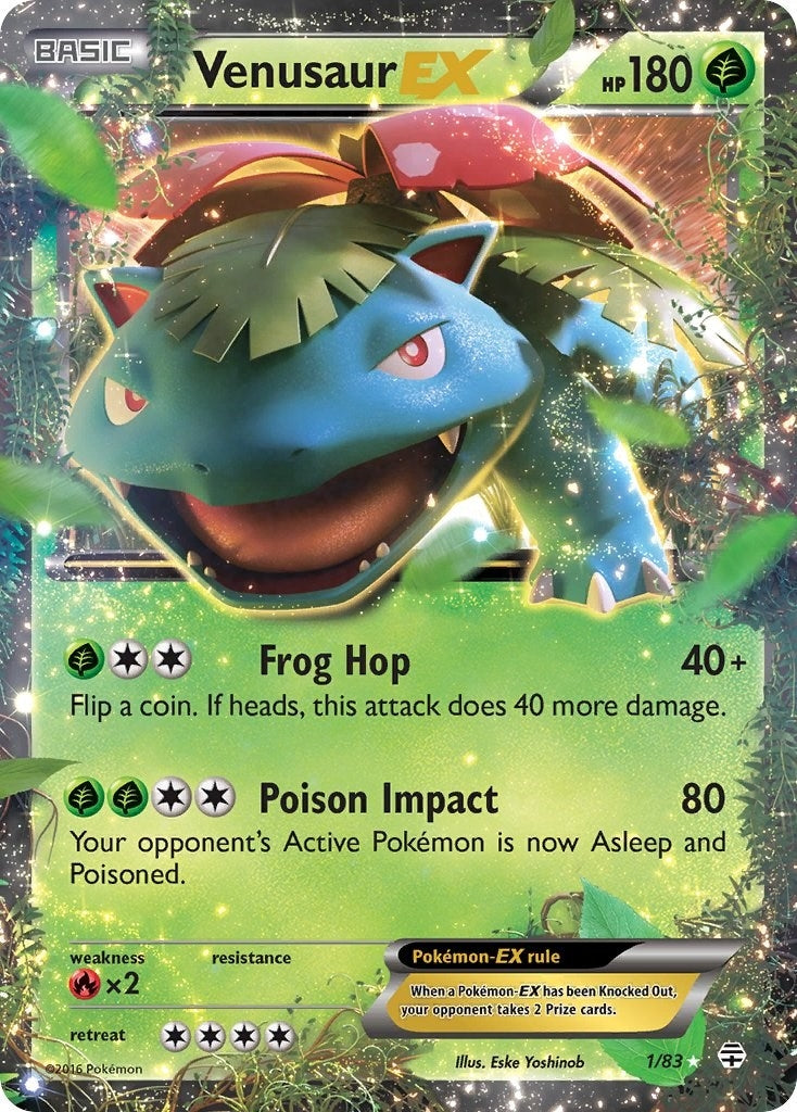 Image for Venusaur EX (1/83) (GEN) - Pokemon