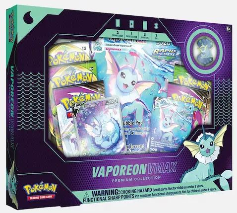 Vaporeon Vmax Premium Collection