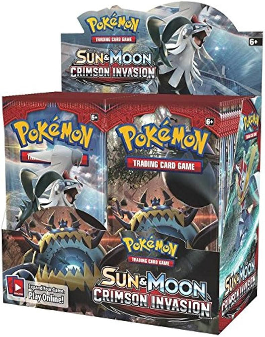 Pokemon Sun & Moon Crimson Invasion Booster Box