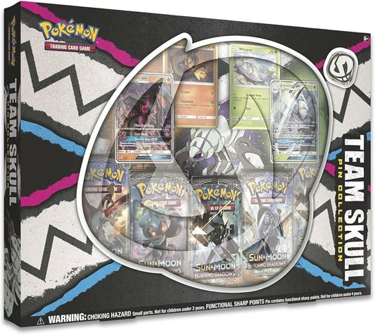 Pokémon Team Skull Pin Collection Box