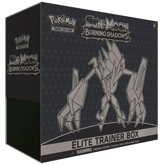 Pokemon Sun & Moon Burning Shadows Elite Trainer Box