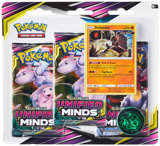 Unified Minds Triple Pack Blister Pack (Random Promo Card)