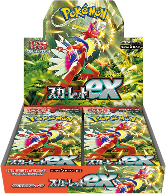 Pokémon TCG: Scarlet EX Booster Box [Japanese]