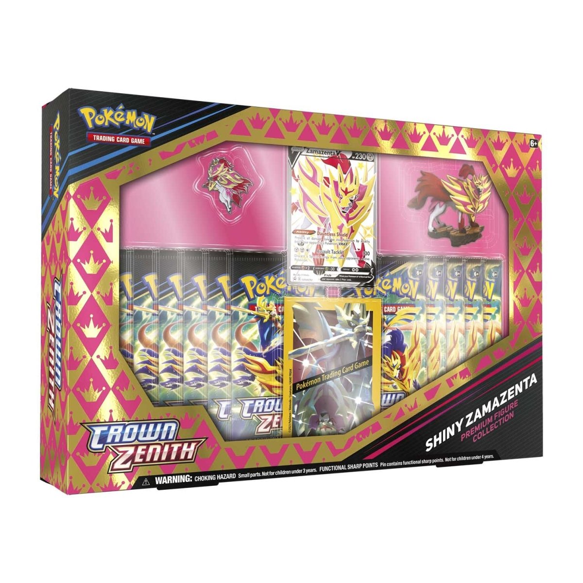 The Pokémon TCG: Crown Zenith Premium Figure Collection—Shiny Zamazenta