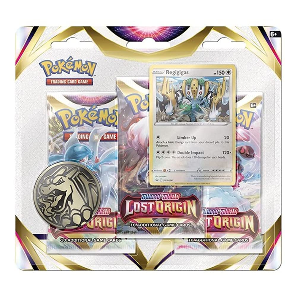 Lost Origins Triple Pack Blister Pack (Random Promo Card)