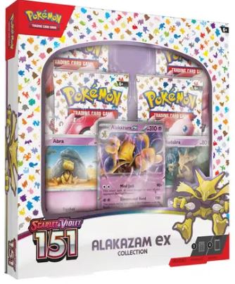 Pokemon TCG: Scarlet and Violet 151 Alakazam EX Collection