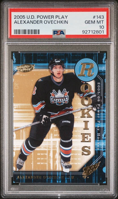 2005 Upper Deck Power Play Alexander Ovechkin PSA 10