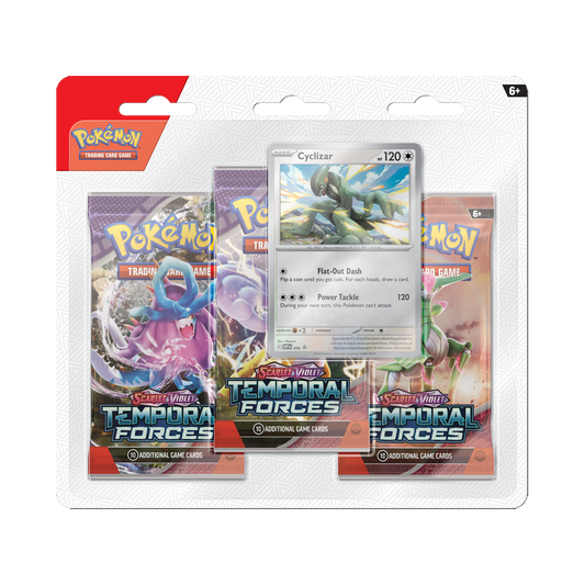 Pokemon - Temporal Forces - 3 Pack Blister - Cyclizar