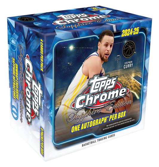 2024-25 Topps Chrome Sapphire Edition Basketball Box