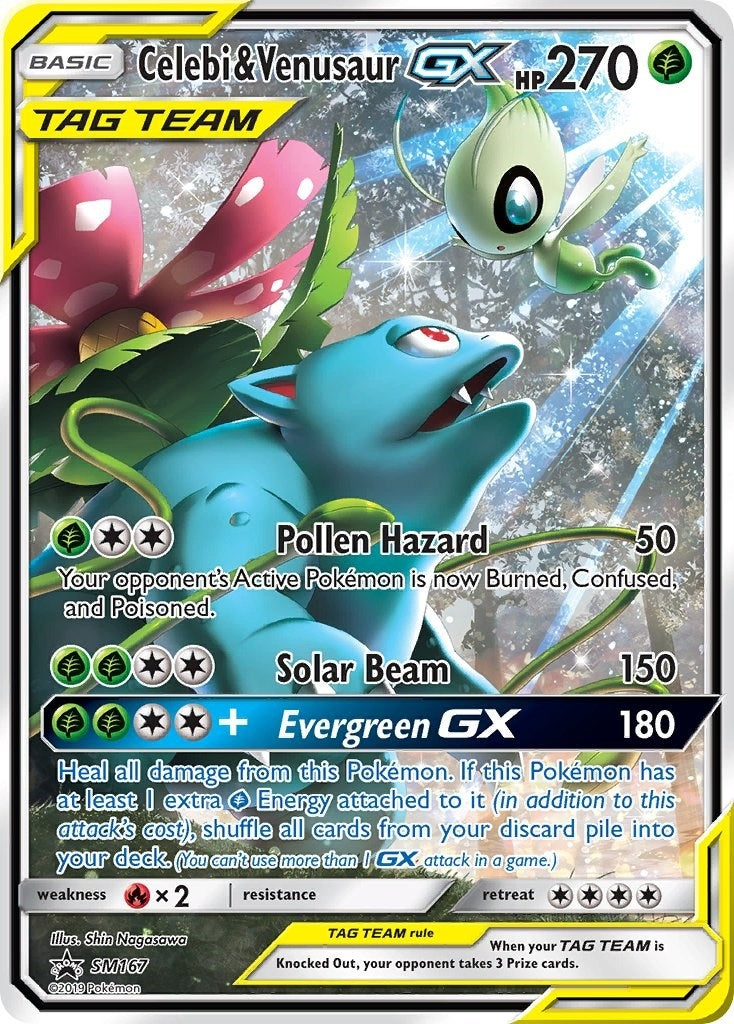 Image for Celebi & Venusaur GX - SM167 (SM167) (SMP) - Pokemon