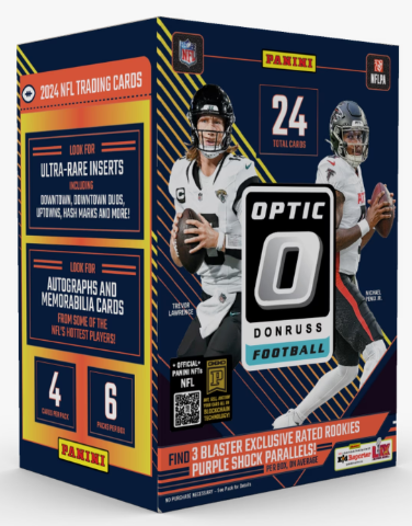 2024-25 Panini Donruss Optic Football Blaster Box
