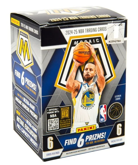 2024-25 Panini Mosaic Basketball Trading Cards Blaster Box