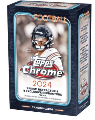 2024 Topps Chrome Football Blaster Value Box/Case