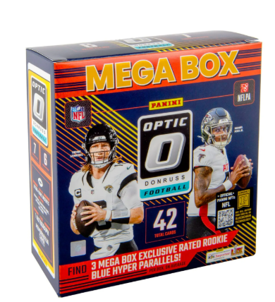 2024 Panini Donruss Optic Football Trading Cards Mega Box