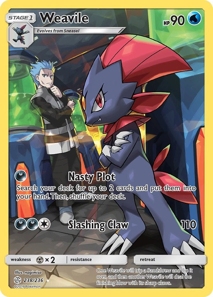 Image for Weavile (Secret) (238/236) (SM12) - Pokemon