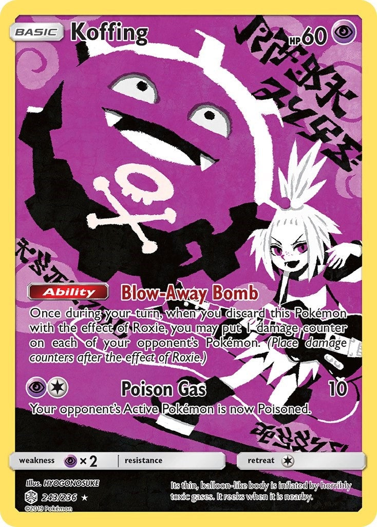 Image for Koffing (Secret) (243/236) (SM12) - Pokemon