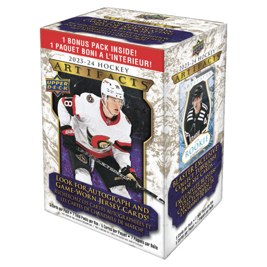 2023-24 Upper Deck Artifacts NHL Hockey Blaster