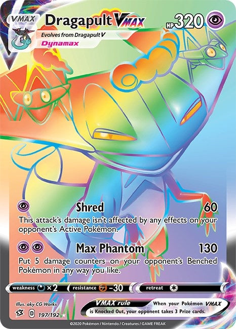 Image for Dragapult VMAX (Secret) (197/192) (SWSH02) - Pokemon