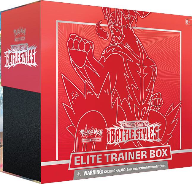 Pokemon - Battle Styles Elite Trainer Box [Single Strike Urshifu] (Red)