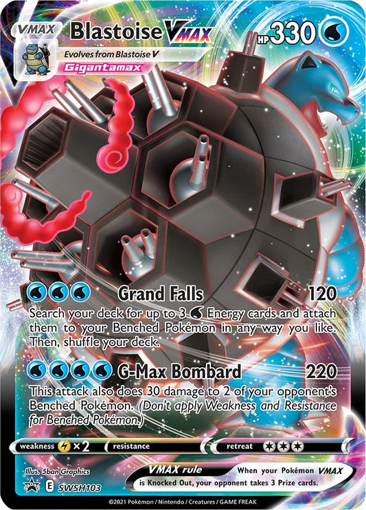 Image for Blastoise VMAX - SWSH103 (SWSH103) (SWSD) - Pokemon