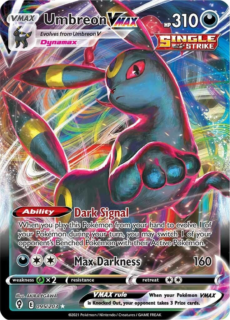 Image for Umbreon VMAX (095/203) (SWSH07) - Pokemon