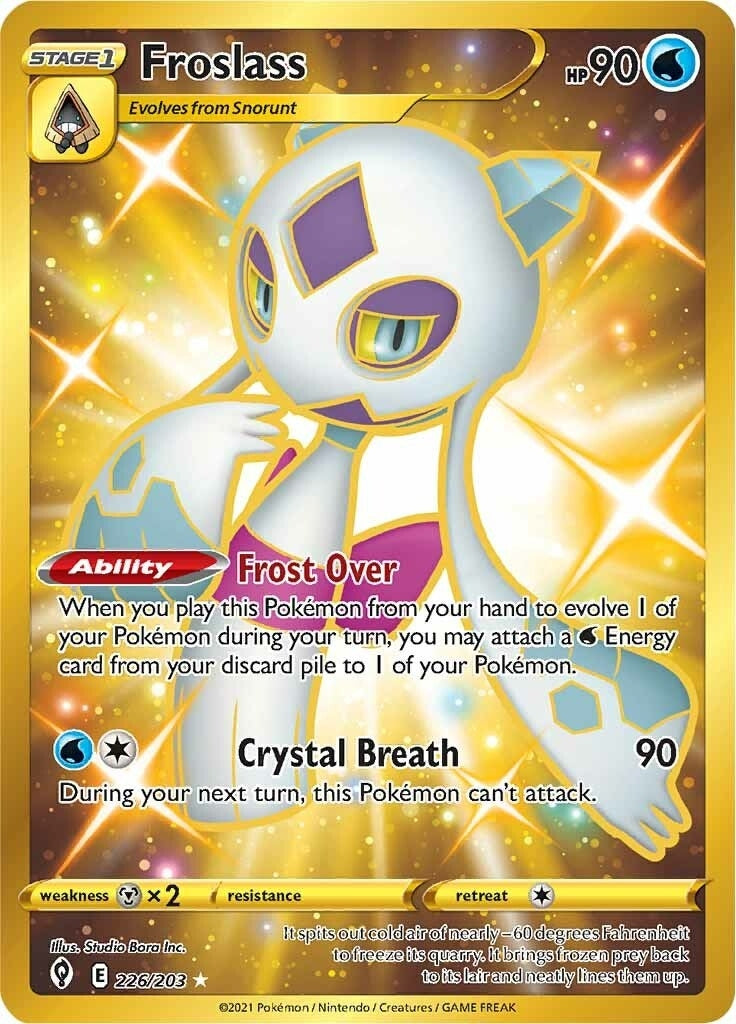 Image for Froslass (Secret) (226/203) (SWSH07) - Pokemon