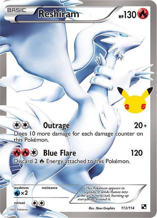 Image for Reshiram (113/114) (CCC) - Pokemon