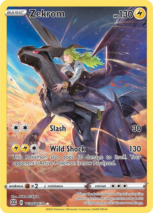 Image for Zekrom (TG05/TG30) (SWSH09:TG) - Pokemon