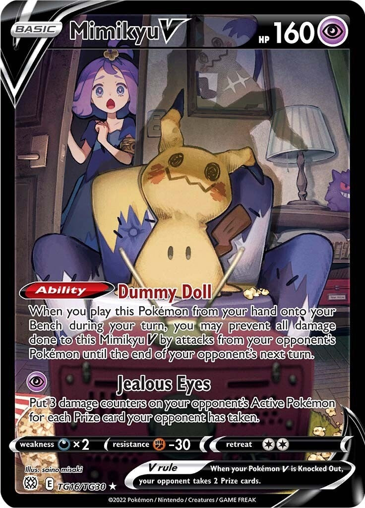 Image for Mimikyu V (TG16/TG30) (SWSH09:TG) - Pokemon